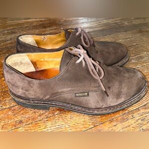 Mephisto Oxford Air-Relax Brown Dress Shoes US 9.5 Made in France